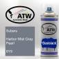 Preview: Subaru, Harbor Mist Gray Pearl, 8Y9: 400ml Sprühdose, von ATW Autoteile West.